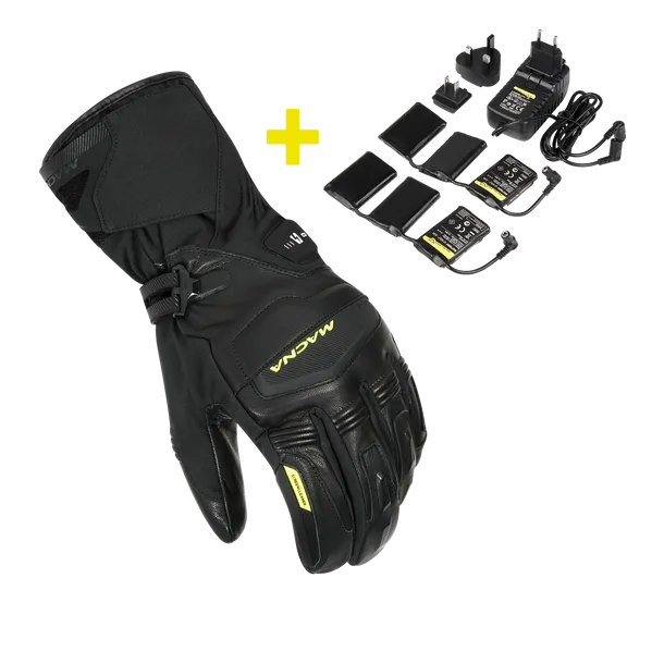 MACNA Azra 12V 3A kit calefactables moto Guantes Negro - GUANTES