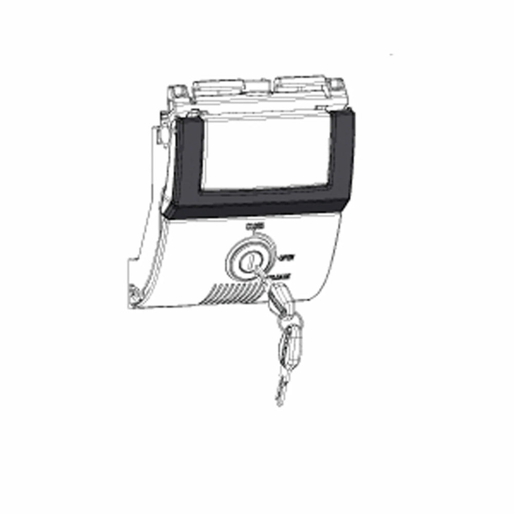 SHAD SPARE PART MECHANISM TOP CASE SH48 DARK GRAY PREMIUM
