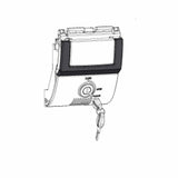 SHAD SPARE PART MECHANISM TOP CASE SH48 DARK GRAY PREMIUM