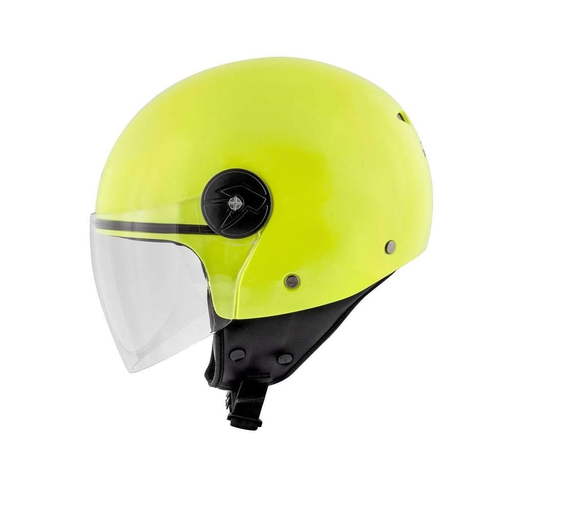 KAPPA KV40 Hawaii Moto Cara Abierta Casco Amarillo - CASCO