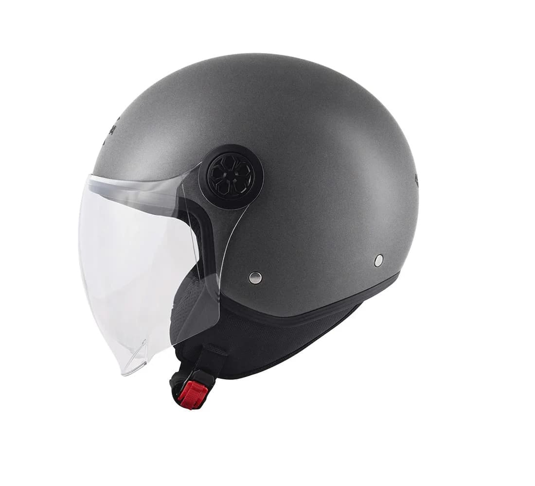 KAPPA KV59B Moto Abierto Casco Titanio Mate
