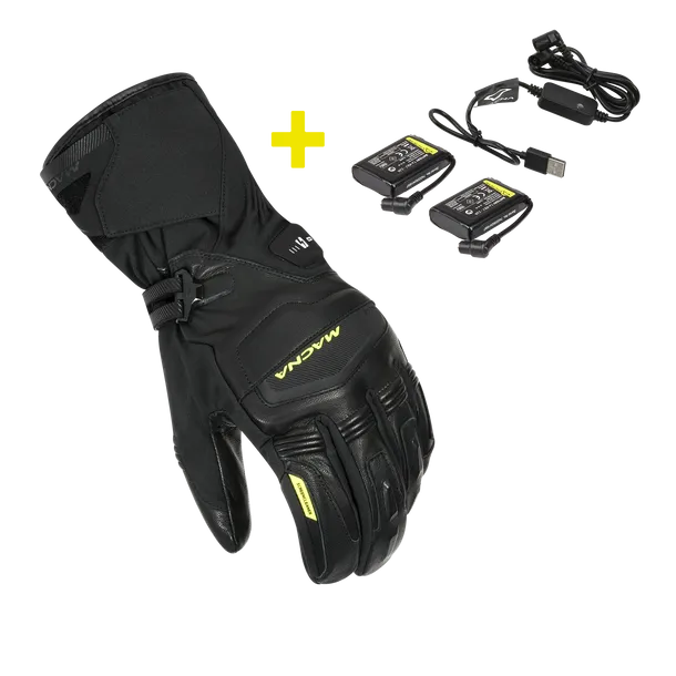 MACNA Azra RTX Kit Calefactables Moto Guantes Negro - GUANTES