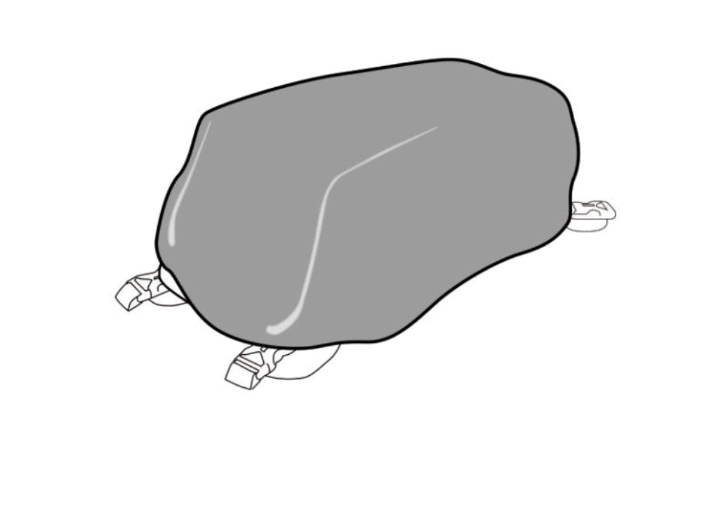 SHAD RAIN COVER FOR SMALL TANK BAGS