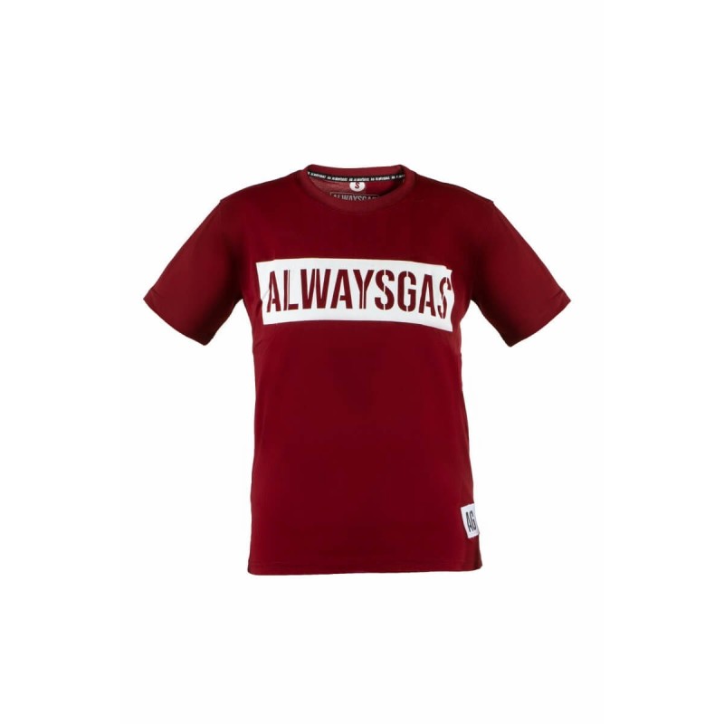 ALWAYSGAS SOLID CAMISETA ROJO