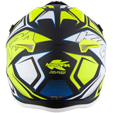 KAPPA KV45 Trial Gemini Urbano Jet Casco Negro Amarillo Blanco - CASCO