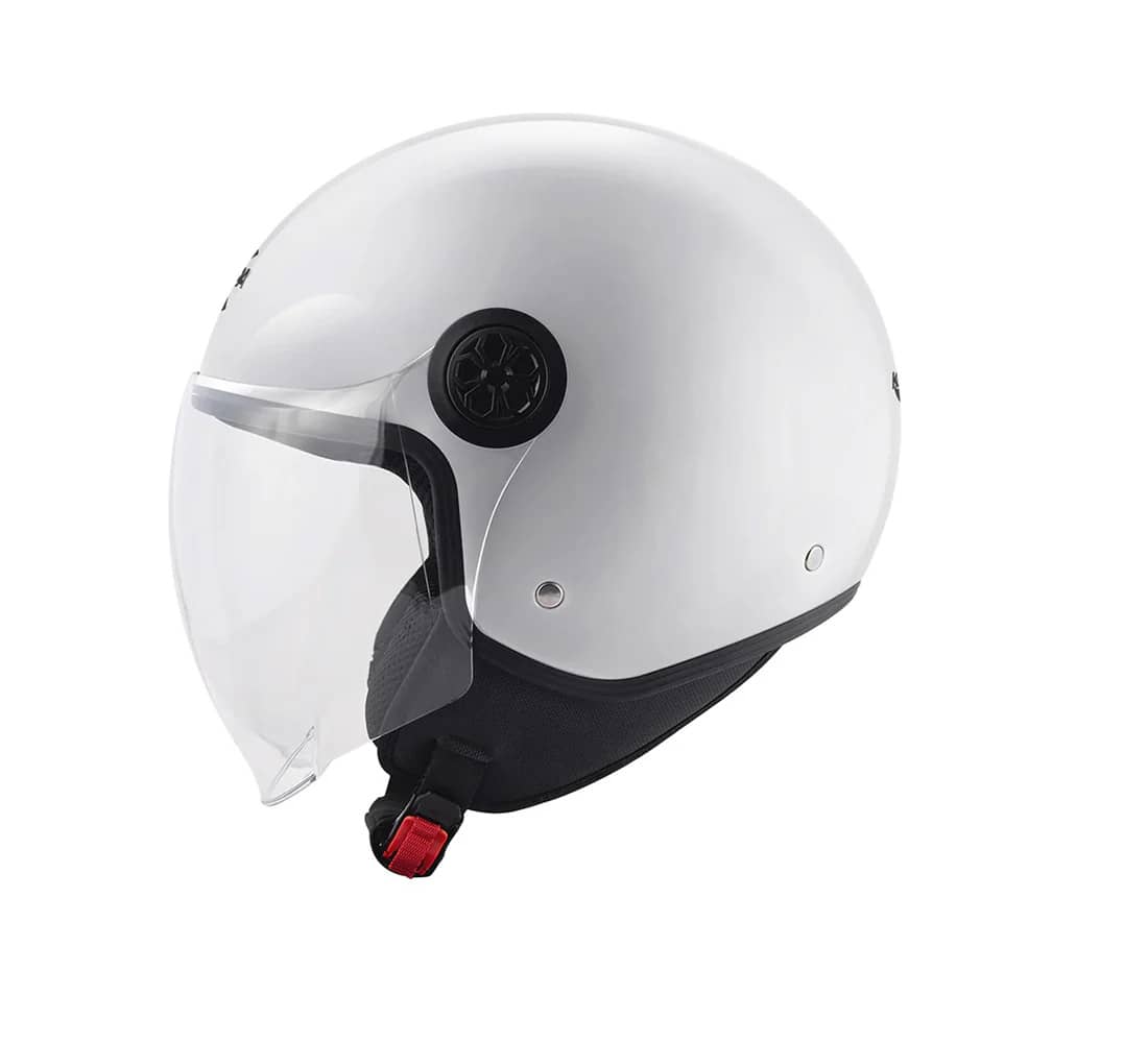 KAPPA KV59B Moto Abierto Casco blanco brillo