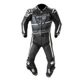 MUGENRACE MNR-2008 Rc-Max Due Traje Cuero Blanco Negro Gris - Mono