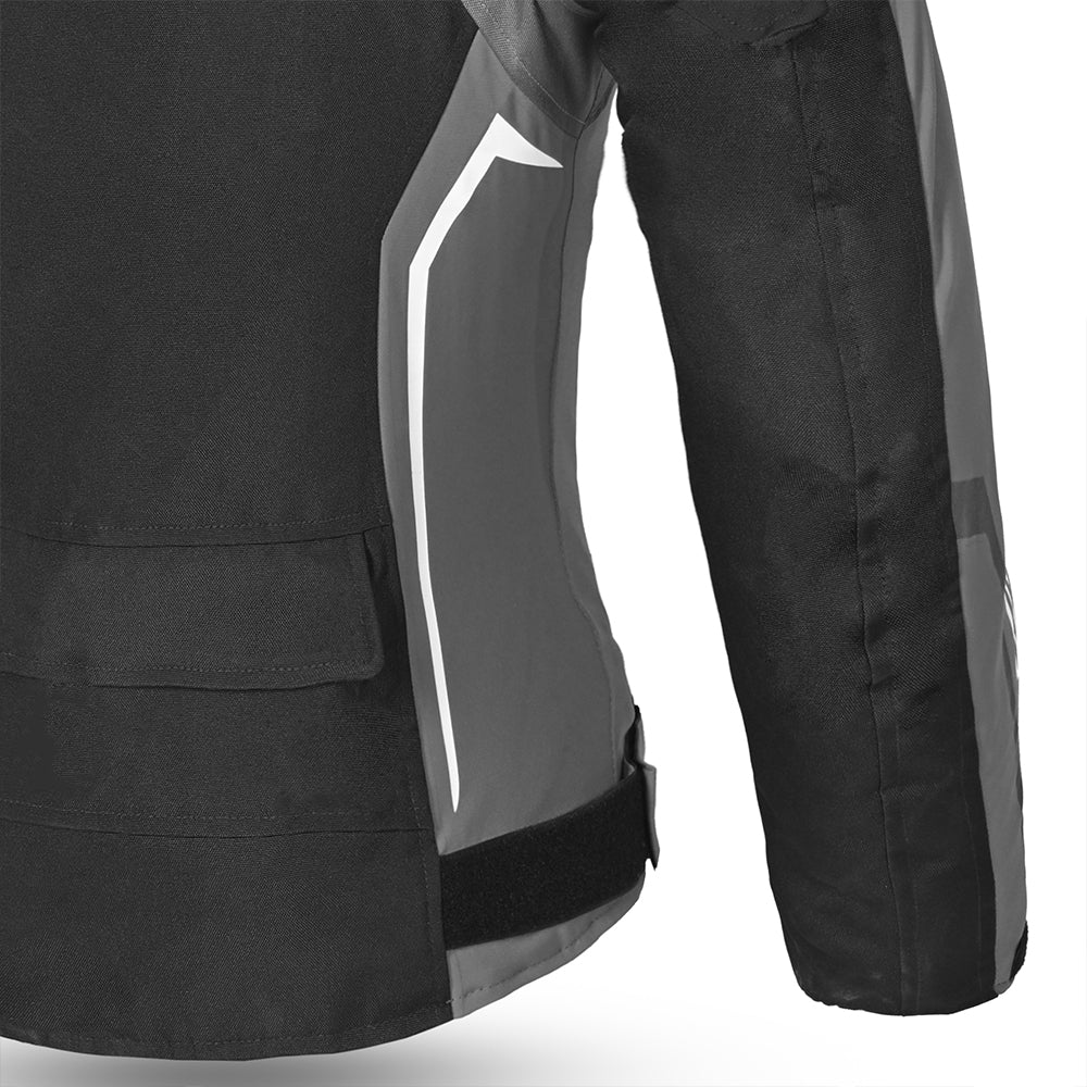 BELA CORDANIEL MUJER MOTO CHAQUETA NEGRO GRIS