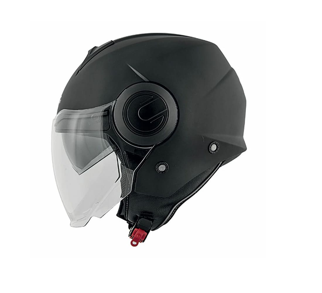 KAPPA KV37 EVO Moto Jet Casco Negro - CASCO
