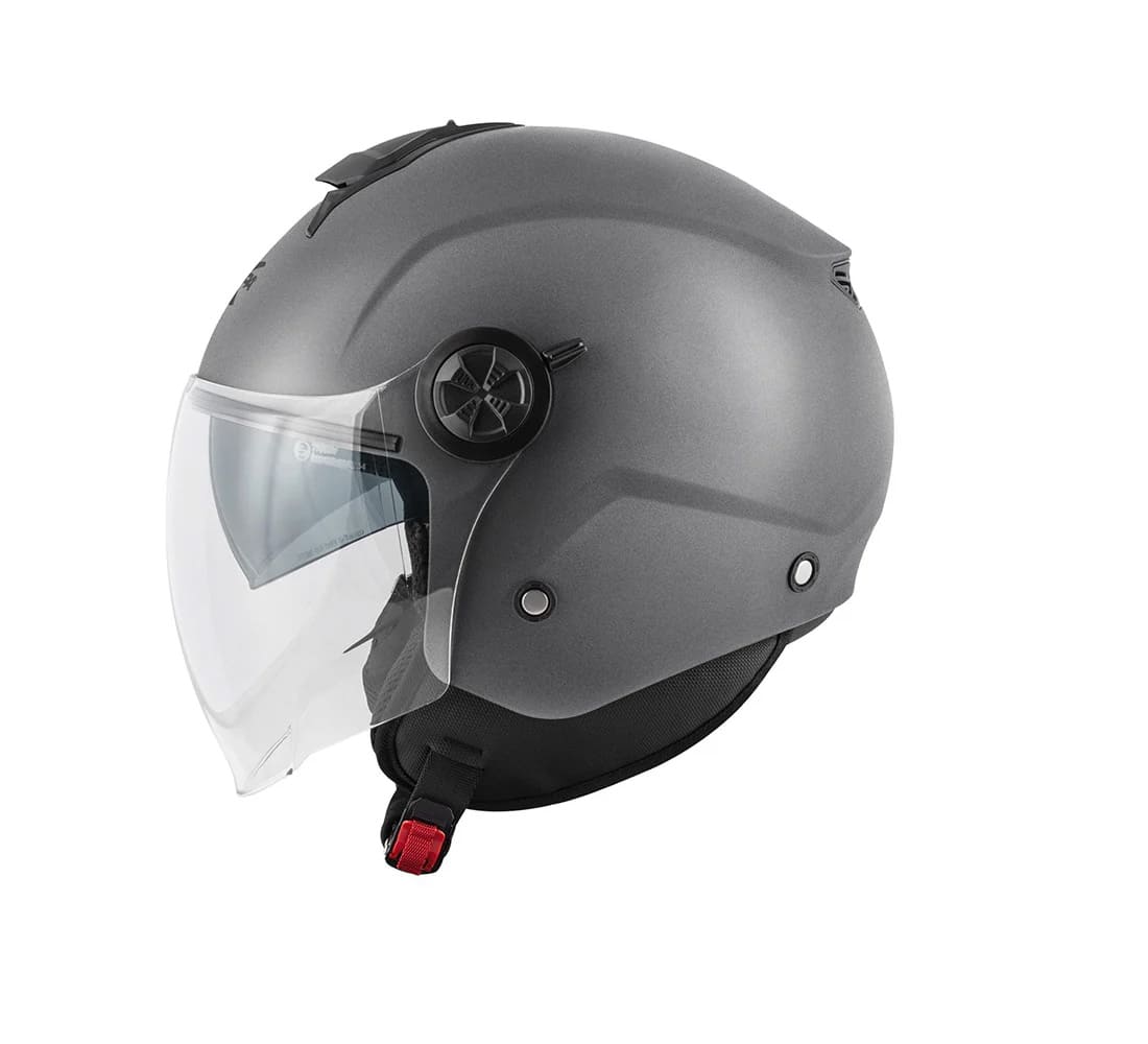 KAPPA KV60B Moto Cara abierto Casco titanio mate