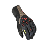 MACNA BRAWLER RTX Impermeables Moto Guantes Taupe Negro Rojo - GUANTES