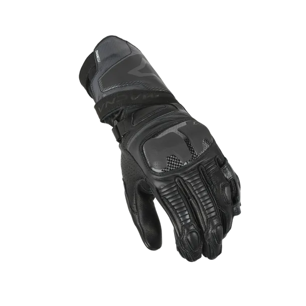 MACNA THUNDER Moto Cuero Guantes Negro - GUANTES