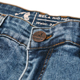BELA RIO PANTALON DE HOMBRE DENIM JEANS 34L RANDOM AZUL