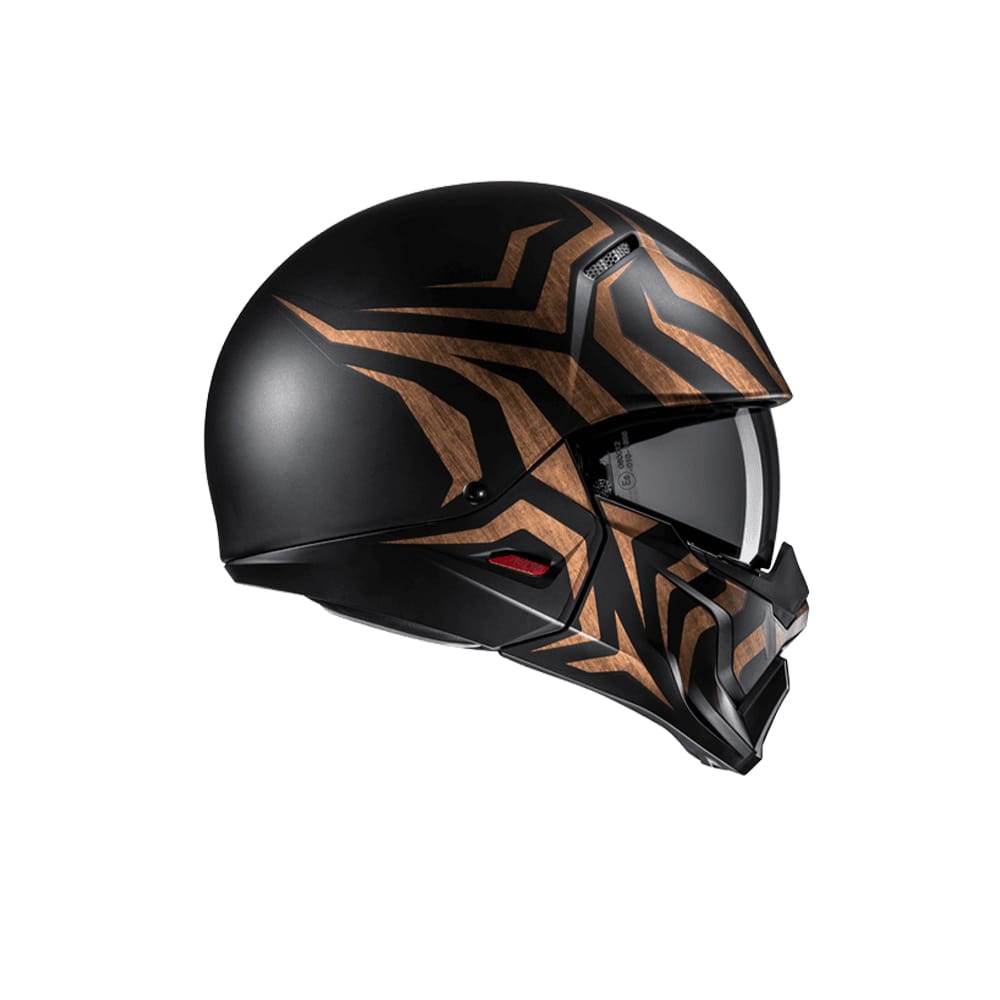 HJC I20 Thorn MC5SF clásico para motocicleta abierto Mitad Casco