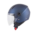 KAPPA KV28 EVO Moto Cara Abierta Casco Amarillo Mate Azul - CASCO