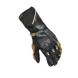 MACNA Powertrack Hombres Moto Guantes Oro Negro Oscuro Gris - GUANTES