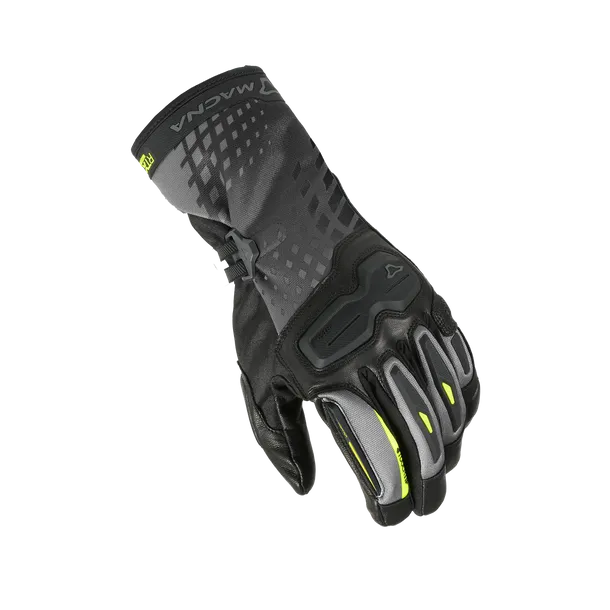 MACNA TERRA RTX Impermeable Moto Verano Guantes Negro Amarillo - GUANTES