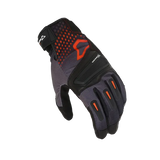 MACNA JUGO Moto Cuero Deportes Guantes Negro Rojo - GUANTES