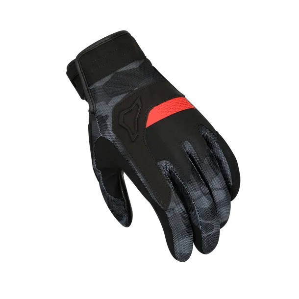 MACNA CONGRA Moto Aventura Turismo Guantes Gris Rojo - GUANTES