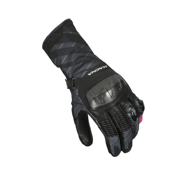 MACNA KROWN Señoras Moto Cuero Guantes Negro - GUANTES