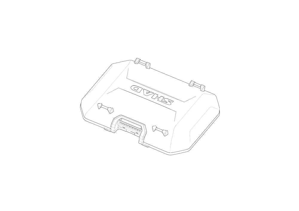 SHAD ALUMINUM COVER TERRA TOP CASE
