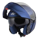KAPPA KV50 MOTO MODULAR CASCO BASICO AZUL MATE - CASCO