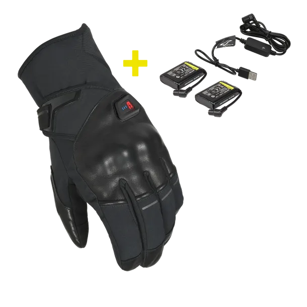 MACNA ERA RTX KIT Calefactables Moto Hombres Guantes Negro - GUANTES