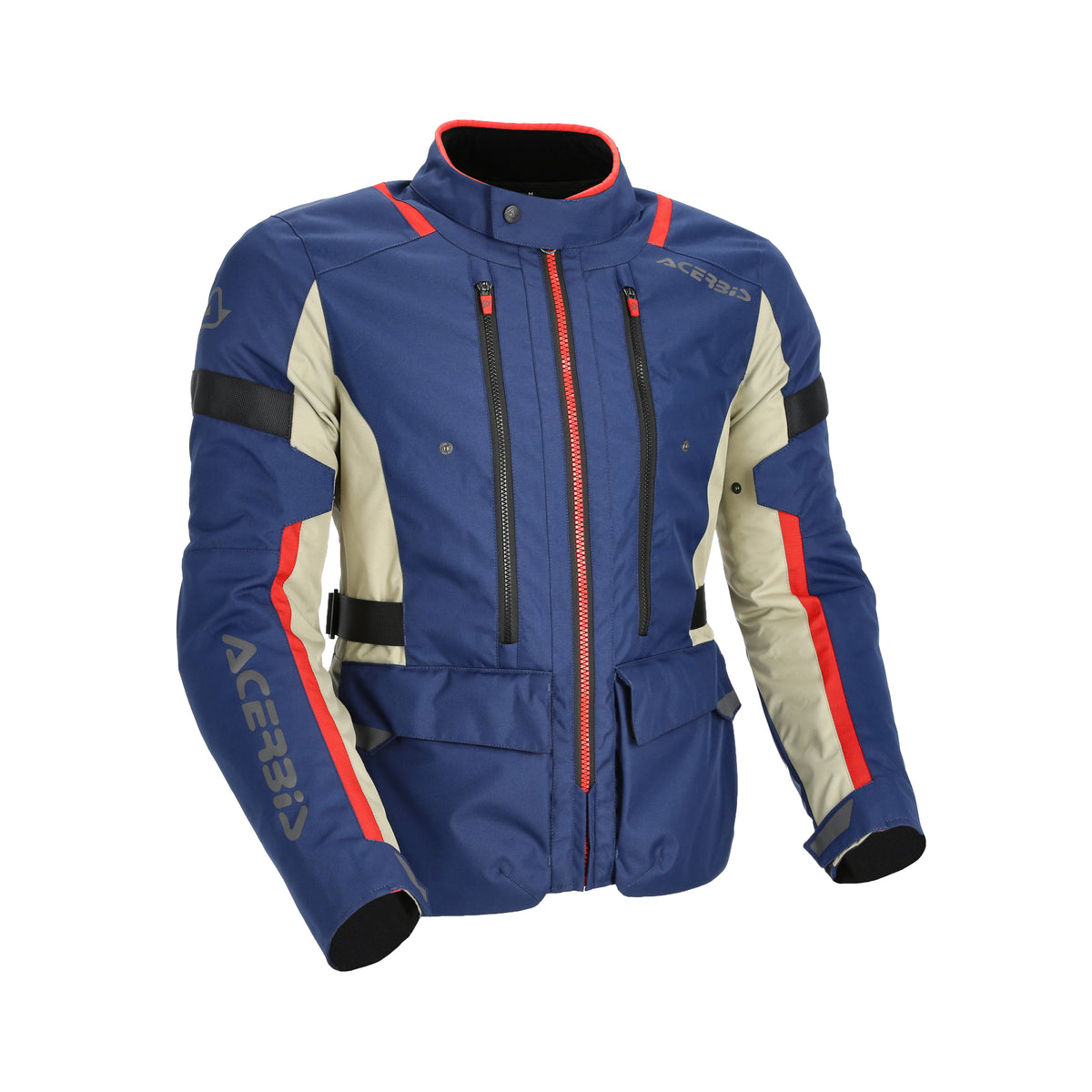 ACERBIS X-TRAVEL 2.0 JACKET BLUE RED ROSSO