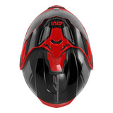GIVI X.27 Tourer TRBR Motocicleta Modular Abatible Casco Negro Rojo