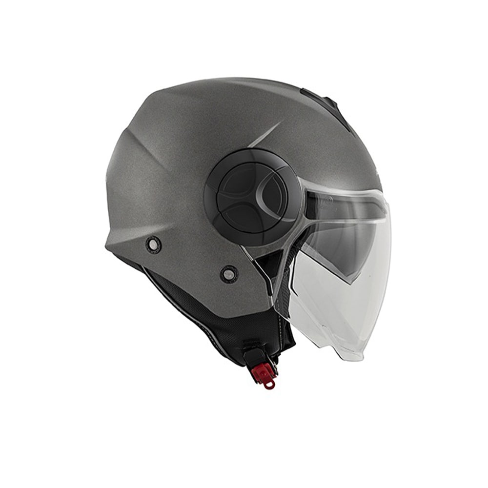 Kappa KV37S Jet EVO base titanio MT motocicleta Casco - CASCO