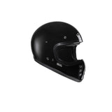 HJC V60 ESTILO CLÁSICO DE MOTOCICLETA CASCO INTEGRAL NEGRO