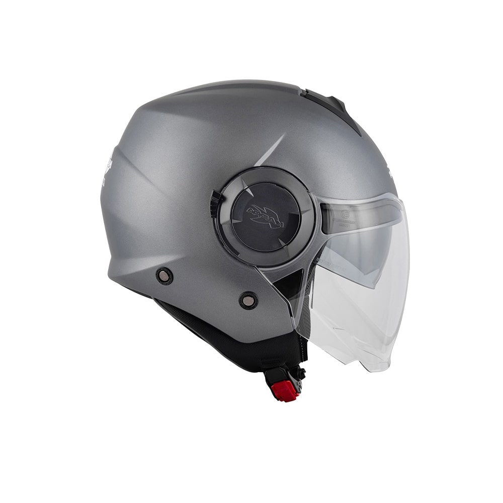 Kappa KV37M Moto EVO 2 Base Casco Jet Titanio Mate - CASCO