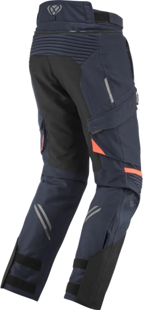 IXON MIDGARD PT MOTO PANTALONES AZUL MARINO ROJO - PANTALON