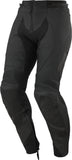 IXON AVENGER HOMBRE MOTO PANTALONES CUERO NEGRO - PANTALON