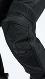 IXON AVENGER HOMBRE MOTO PANTALONES CUERO NEGRO - PANTALON
