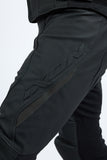 IXON AVENGER HOMBRE MOTO PANTALONES CUERO NEGRO - PANTALON