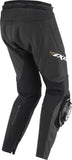 IXON VORTEX 3 PT L DAMAS MOTO PANTALONES CUERO NEGRO ORO - PANTALON