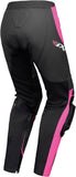 IXON VORTEX 3 PT L DAMAS MOTO PANTALONES CUERO NEGRO ROSA - PANTALON