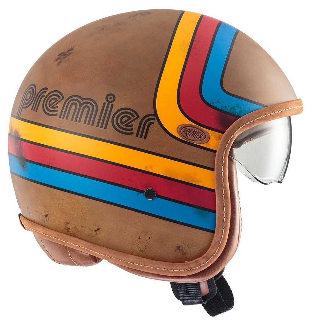 PREMIER VINT PLATIN ED. BOS EX BM Moto Jet Casco
