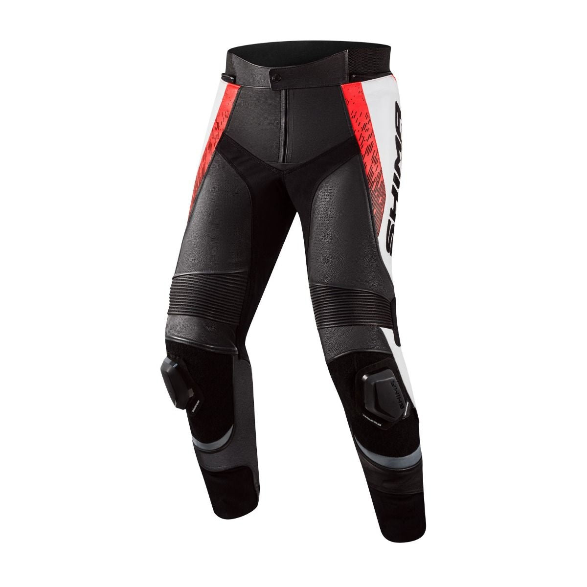 PANTALÓN RACING MOTO SHIMA STR 2.0 ROJO FLUO