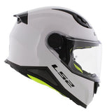 LS2 FF812 KID SOLID CASCO DE MOTO BLANCO