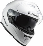 LS2 FF820 RAPID III SOLID CASCO DE MOTO GLOSS BLANCO
