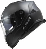 LS2 FF820 RAPID III SOLID CASCO DE MOTO MATE NEGRO