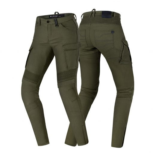 SHIMA Giro 2.0 Pantalón textil de moto Touring hombre caqui