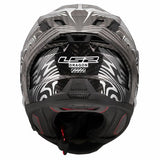LS2 FF807 DRAGON ENTHUM CASCO DE MOTO PLATA
