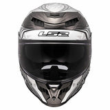 LS2 FF807 DRAGON ENTHUM CASCO DE MOTO PLATA