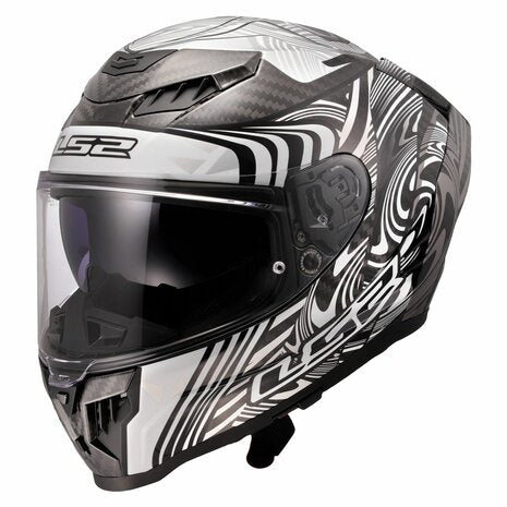 LS2 FF807 DRAGON ENTHUM CASCO DE MOTO PLATA