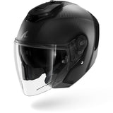 Shark RS Jet Casco Jet - Fibra de Carbono Completa -Carbono Mate