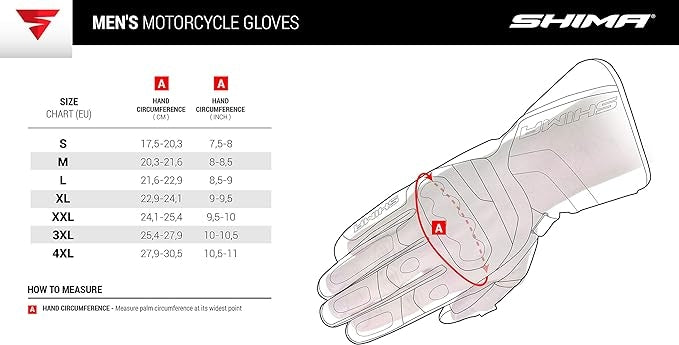 SHIMA TOURING DRY GUANTES BLACK