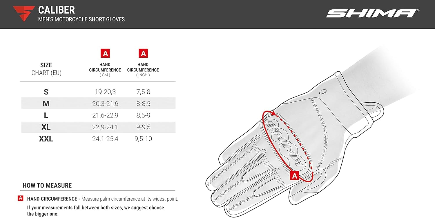 SHIMA CALIBER MEN GUANTES BLACK